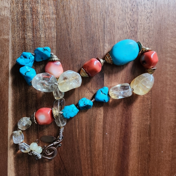 Talbots Colorful Bead Necklace - Picture 4 of 6